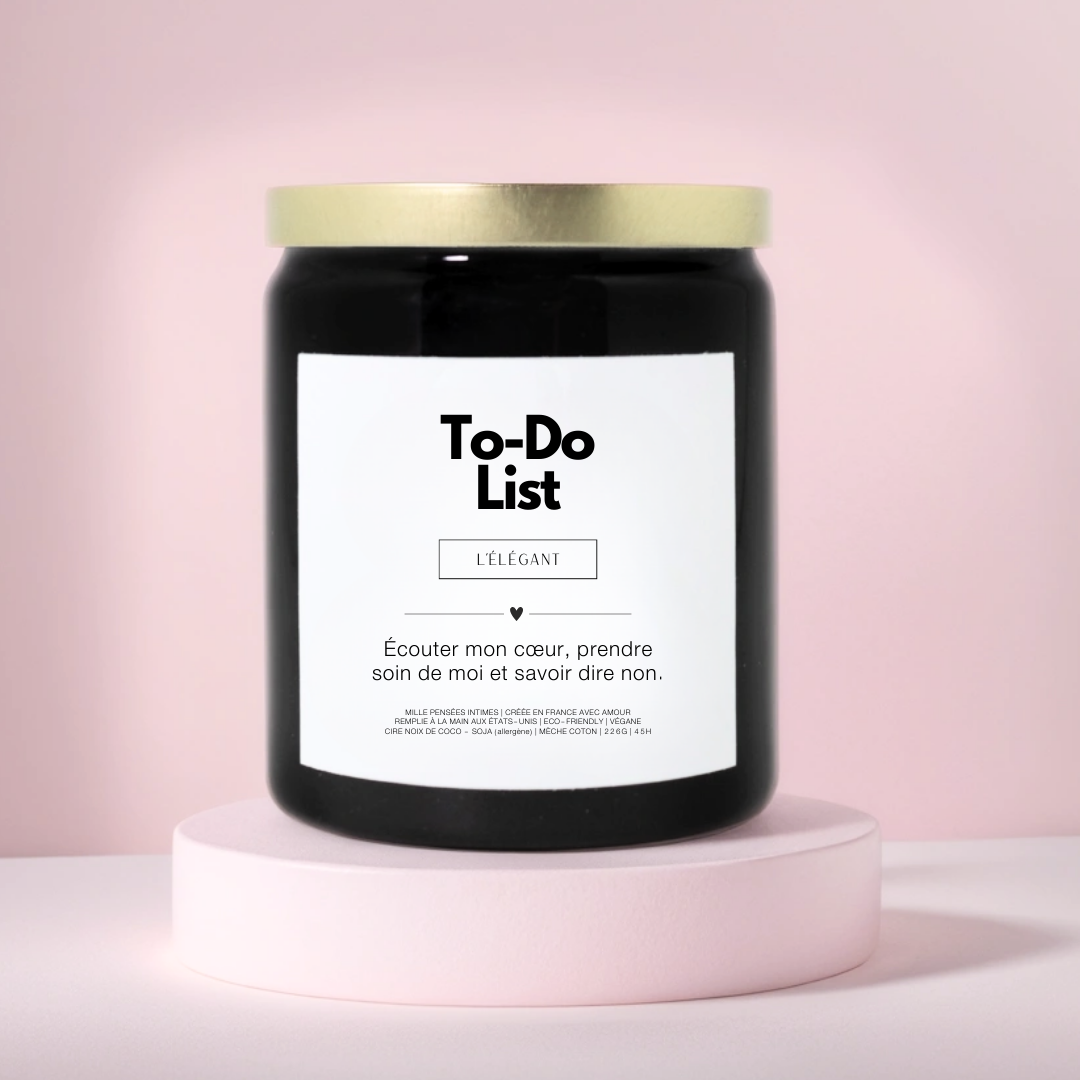 "To-Do List" · Bougie