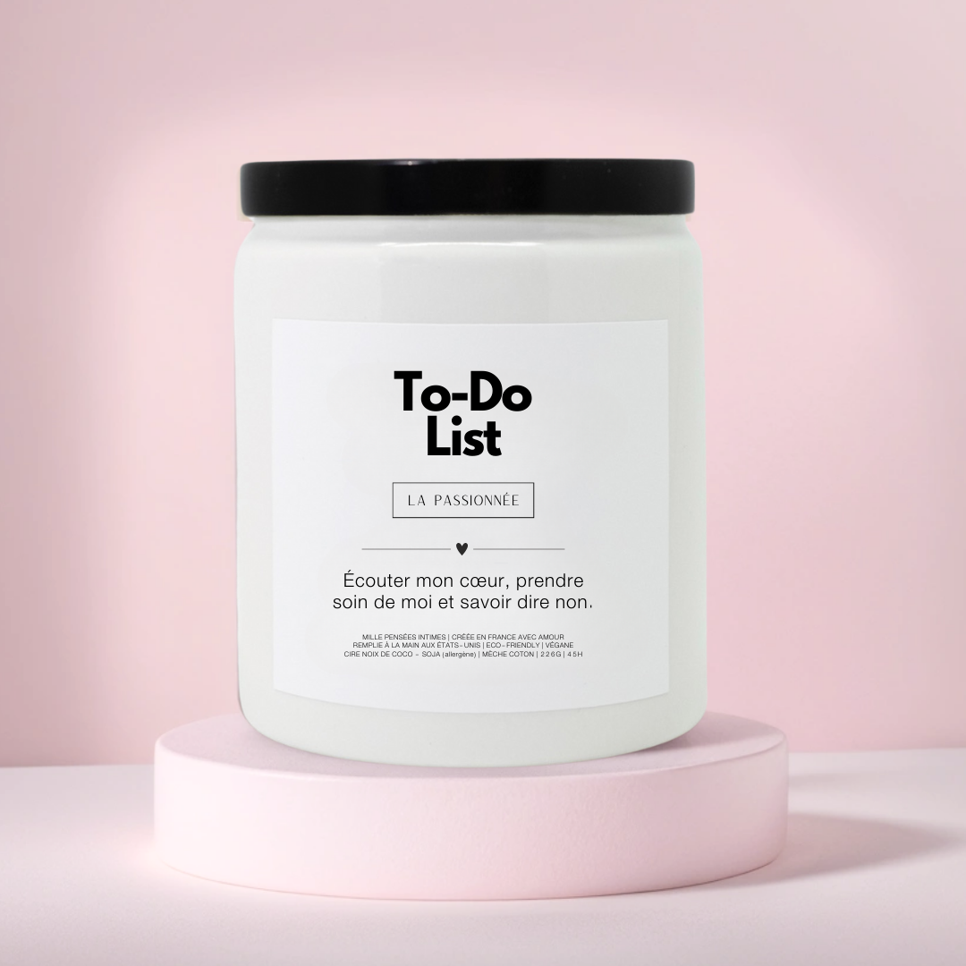 "To-Do List" · Bougie