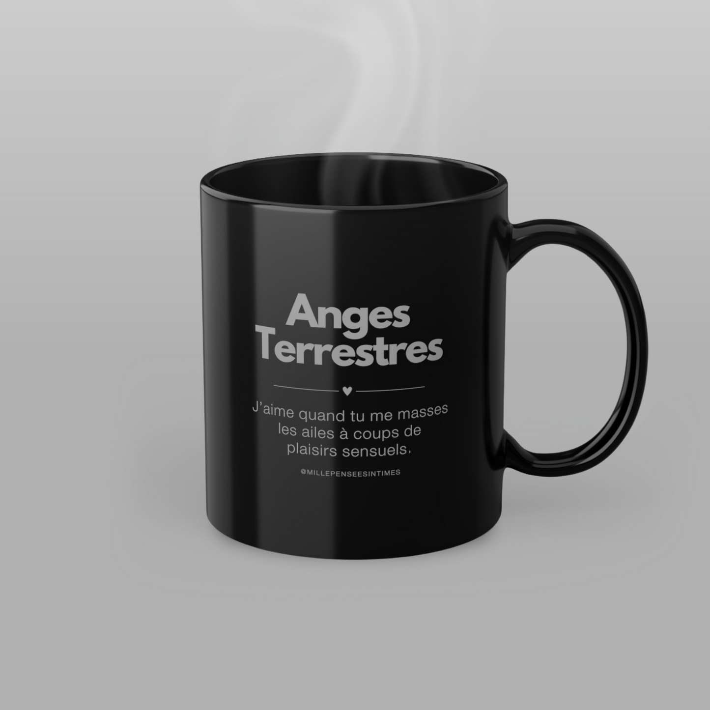 "Anges Terrestres" · Mug Noir