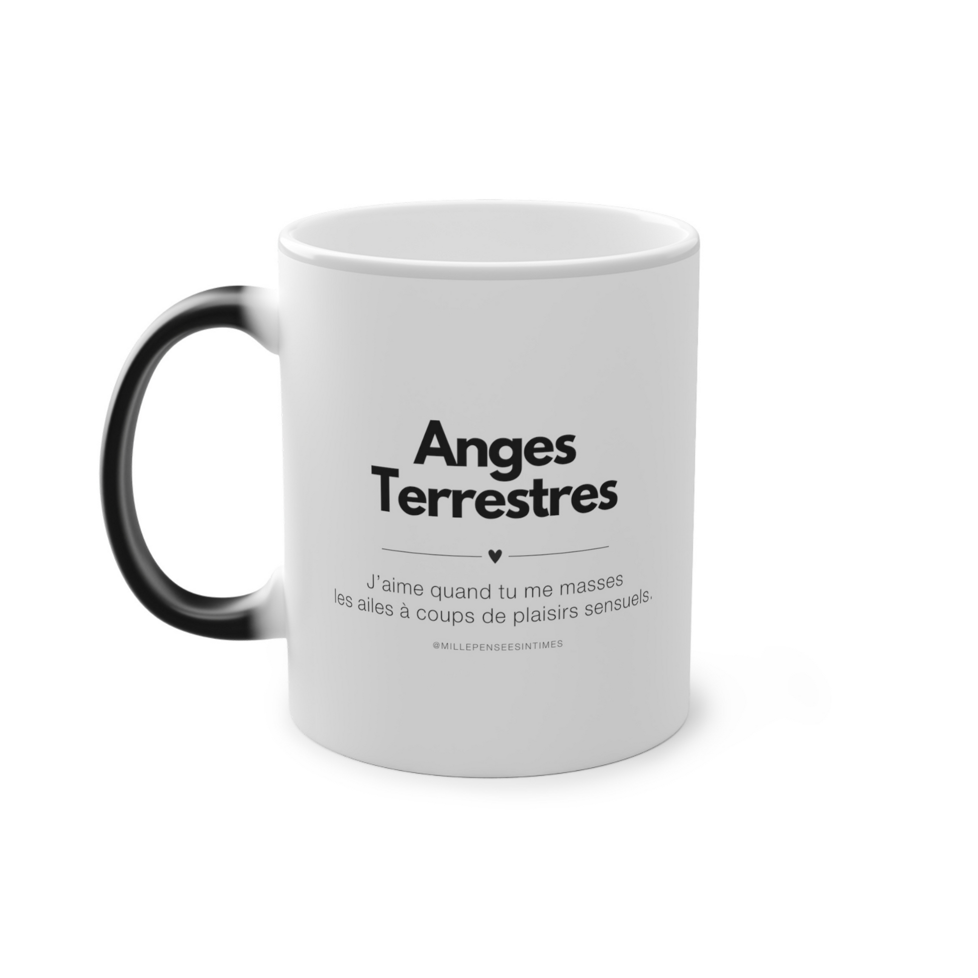 Mug Magique Couple Spirituel Anges Terrestres Message Amour Original Sexy