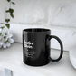 Mug Noir Message Original Cadeau Couple Sexy Festin Divin