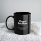 Mug Noir Message Amour Chaud Bouillant Cadeau Couple Sexy Saint Valentin