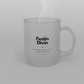 Mug Verre Givré Message Original Cadeau Couple Sexy Festin Divin