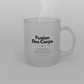 Mug Verre Givré Cadeau Couple Message Original Fusion Des Corps